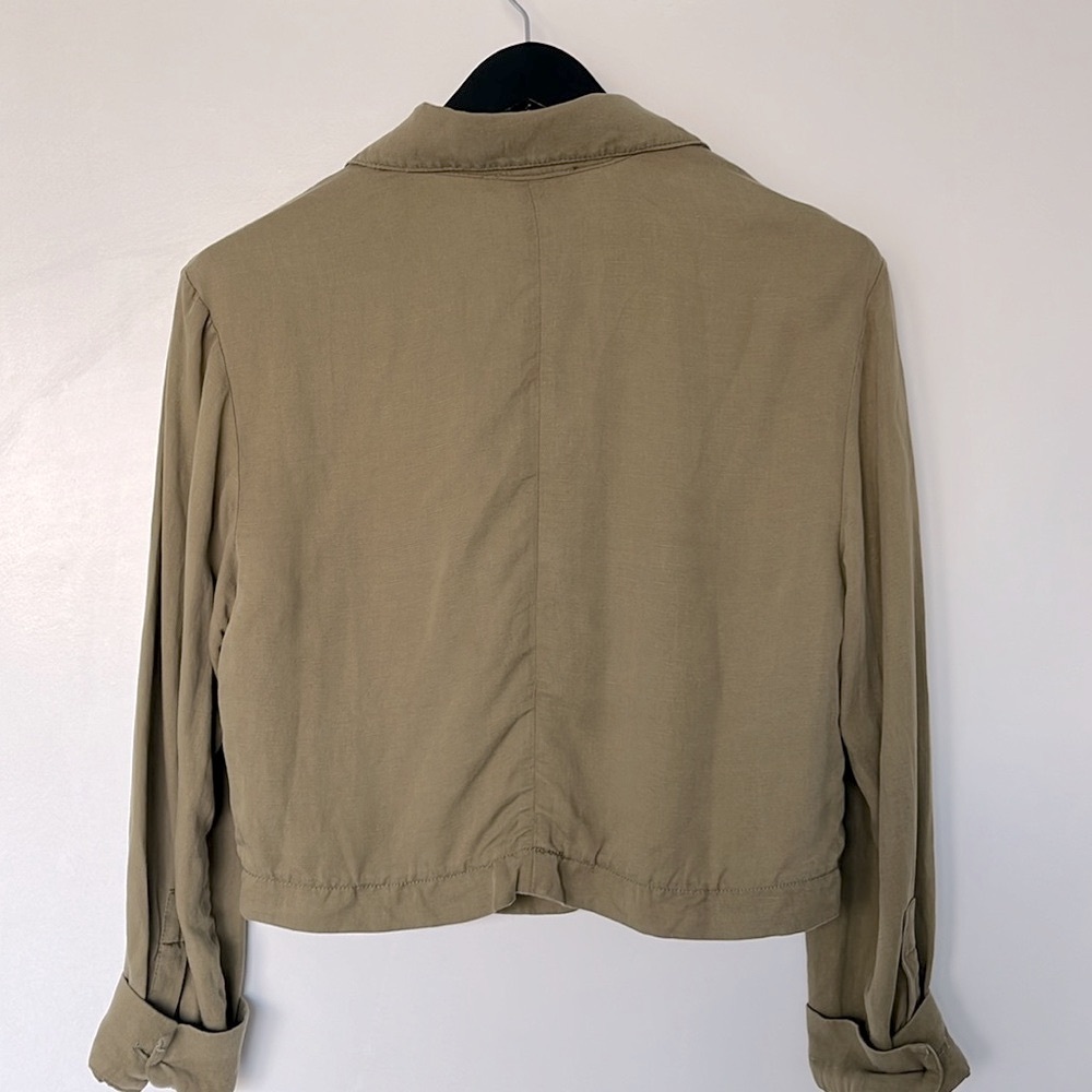 Mango Linen Blend Jacket - Picture 2 of 3